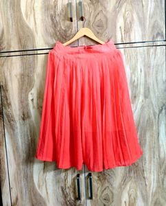 Rust Colour Skirt Size-28-30