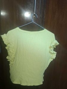 Ruffle Sleeve Top