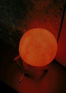 Moon Lamp  Multi Colour With Cable Stand