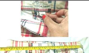 Tommy Hilfiger Low Waist Plaid 3/4 Pants