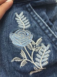 Blue solid playsuit/overalls/dungarees