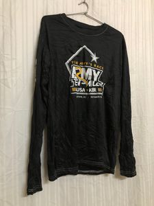 A2MY Black Long Sleeve T Shirt