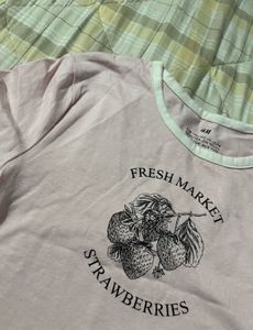 Cute Strawberry Graphic Tee