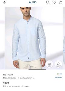Netplay Blue Shirt