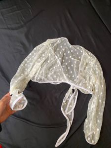 Beachstyle sheer shrug