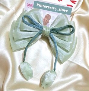 Tulip Bow And Scruchie