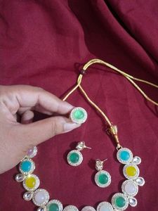 Multicolor Kundan Set