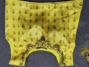 Elegant Yellow Lehenga Choli