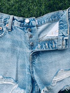 Mango Trendy Women’s Denim Shorts