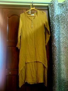 Yellow Straight One Piece for Women
