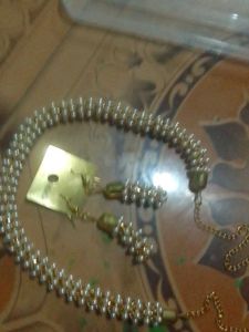 Pearl Necklace &amp; Earring Set