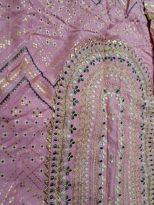 2pc Kurti Plazzo Set Pink