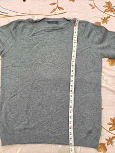 Embellished Gray Pullover