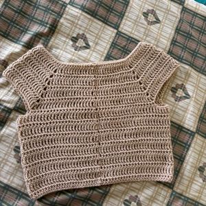 Handmade Crochet Crop Top