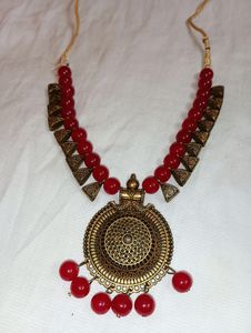 Red Necklace Diwali Offer Grab Soon