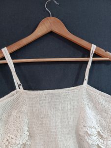 OffWhite Sleevless Top