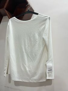 White Floral Embroidered Top