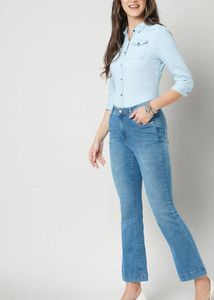 Flare Leg Denim Jeans