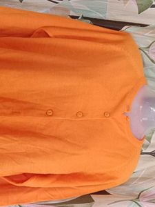 Orange Cardigan