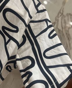 Patterned Short Sleeve Top