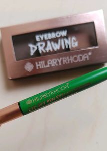 Hilary Rhoda Eyebrow Drawing &amp; Green Eyeliner Set