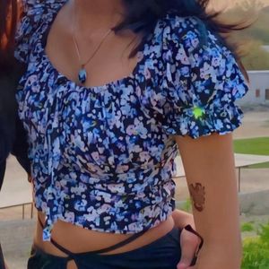 Floral Customized Top