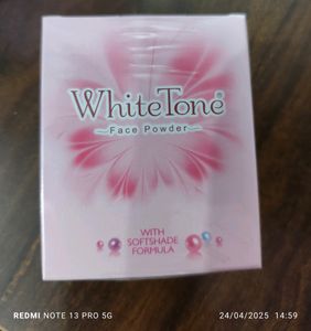 White Tone Face Powder