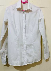 White Striped Shirt