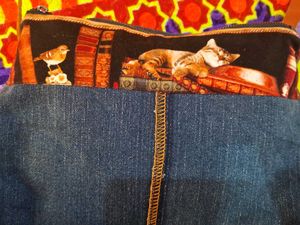 Denim Tote Bag