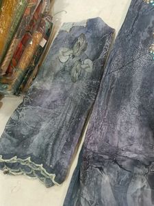 Elegant Embroidered dress material