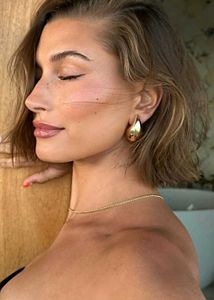 Gold Teardrop Earrings