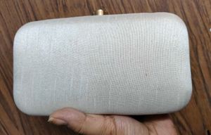 White Pearl clutch (Factory Reject)