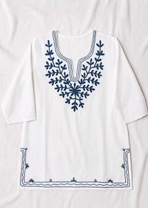 Embroidered Tunic Top