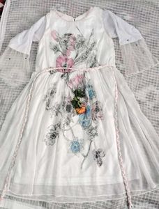 White Floral Dress 😍