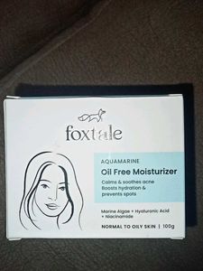 Foxtale Oil Free Moisturizer