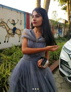 Pretty Gray Gown