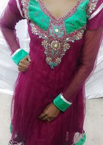 Dark Purple Gown