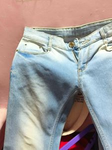 Light Wash Denim Jeans