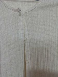 Off White Button-Up