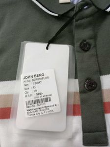 Stylish Olive Polo Shirt
