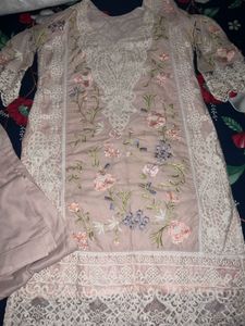 pakistani salwar kameez set with dupatta