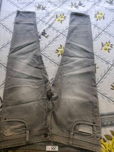 Stylish Grey Denim Jeans