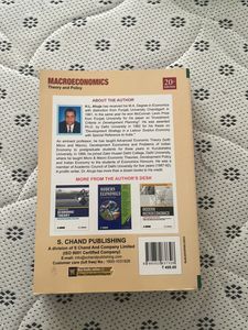 Macroeconomics Theory and Policy S.Chand