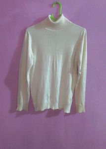 Pastel Malibu Sweater And White high Neck Sweate