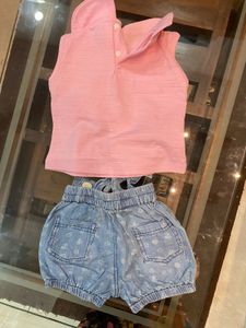 Cute Baby Girl Outfit - 12M