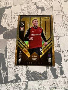 Topps Match Attax Florian writz 100 Club Card