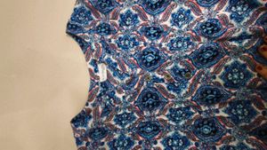 Patterned Tunic Top