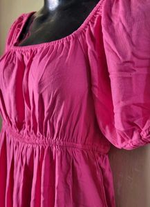 Zudio Puffy Sleeves Dress🥰