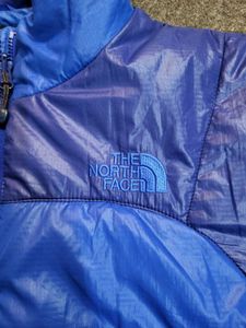 Blue North Face Puffer Jacket