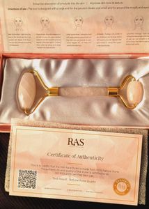 REAL Rose Quartz Facial Roller